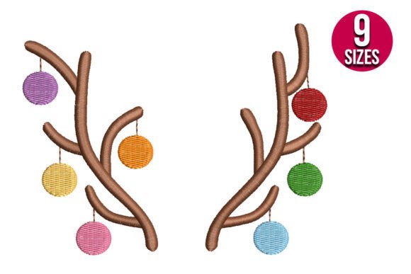 Christmas Antlers: A Festive Design Asset for Holiday Branding