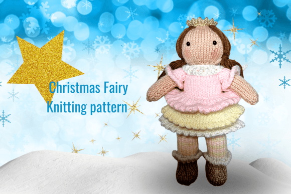 Christmas Fairy Toy Knitting Pattern for Toys
