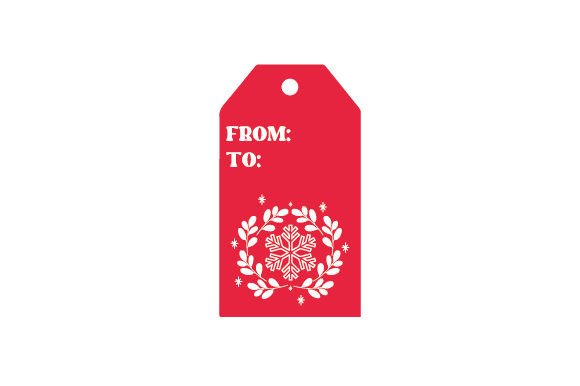 Christmas Greeting Tag Template: A Designer's Review