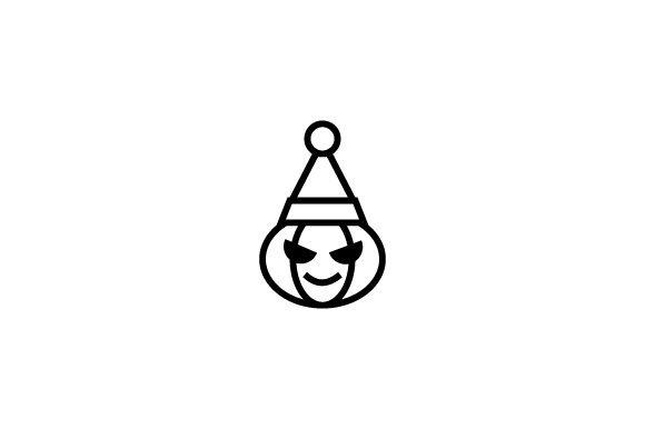 Christmas Pumpkin Icon for Holiday Crafts