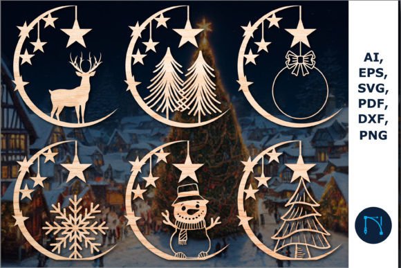 Christmas Star Ornaments SVG Bundle Review