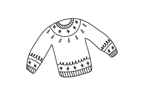 Christmas Sweater Line Art: A Designer's Review