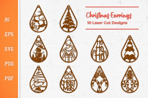 Christmas Teardrop Earrings SVG Review