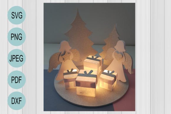 Christmas Winter Wonderland Template: Perfect Shapes for Crafts
