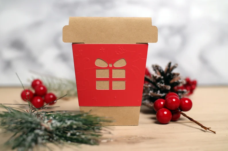 Coffee Cup Gift Card Envelope: A Christmas Review
