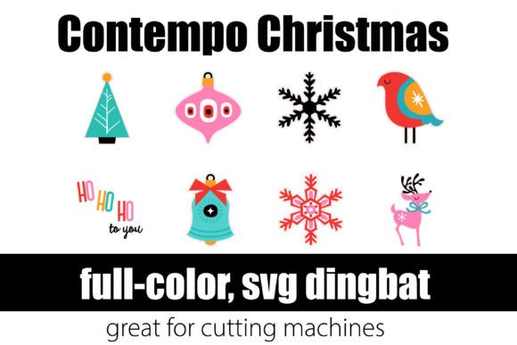 Contempo Christmas: A Modern Color Fonts Review