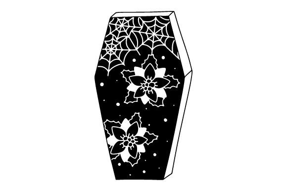 Dark Christmas Coffin: A Bold Holiday Asset