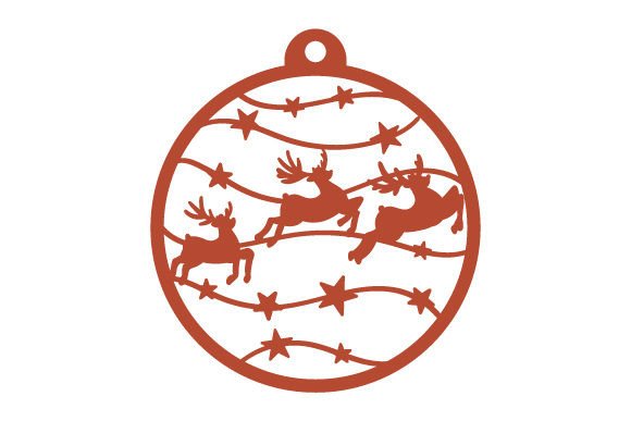 Intricate Cut Bauble: Reindeer Review