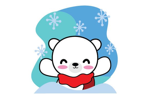 Kawaii Polar Bear with Christmas Scarf Review