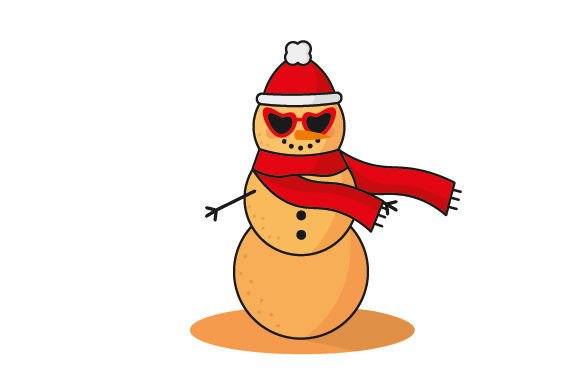 Tropical Christmas: Sand Snowman for Holiday Sales